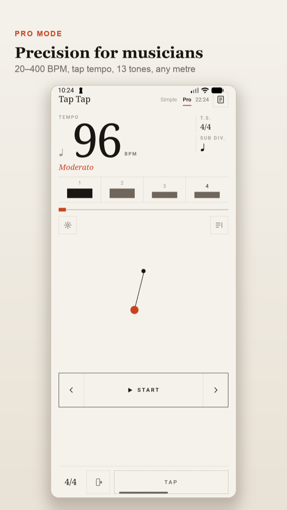 Mode Pro Tap Tap